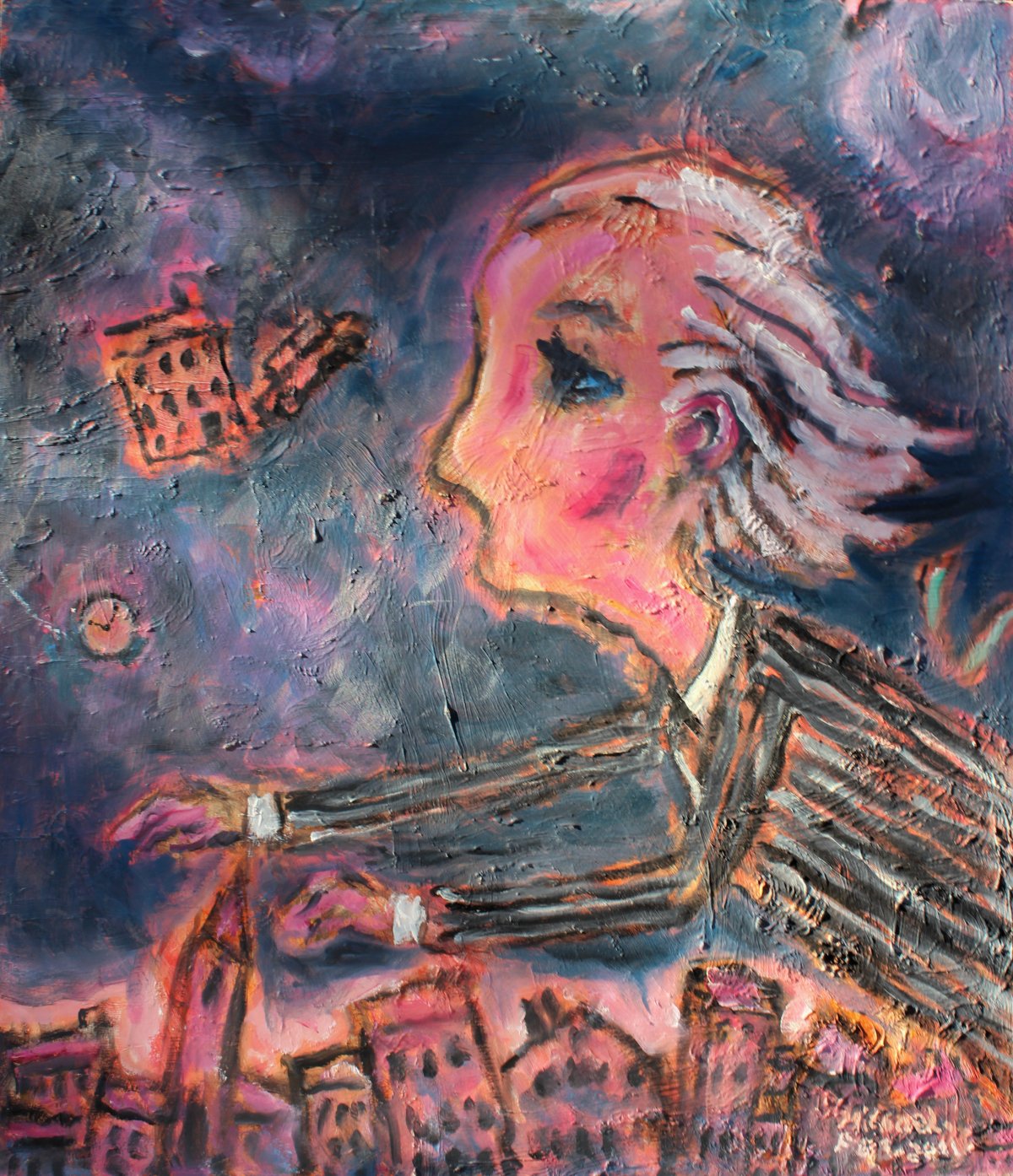 Michael Sarjeant - Night-time over the city